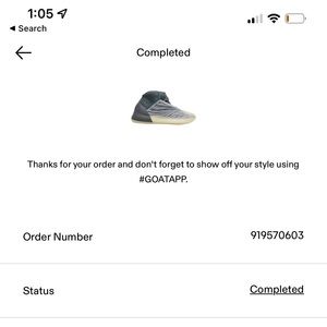 Yeezy mono carbon barely used